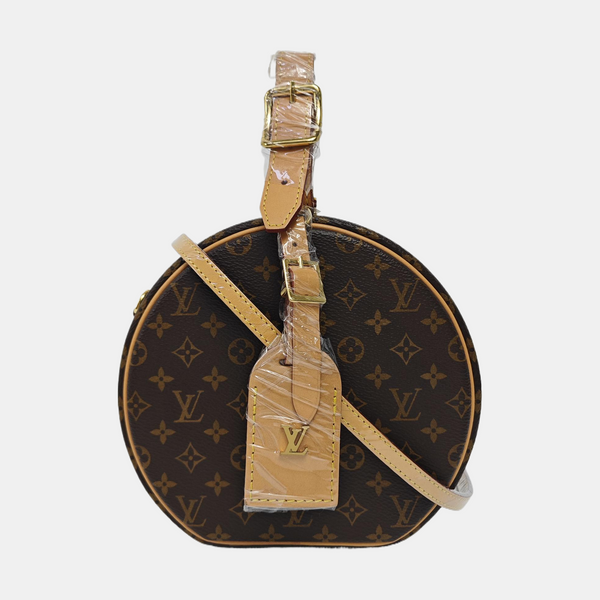 BOITE CHAPEAU PM Monogram Coated Canvas Brown
