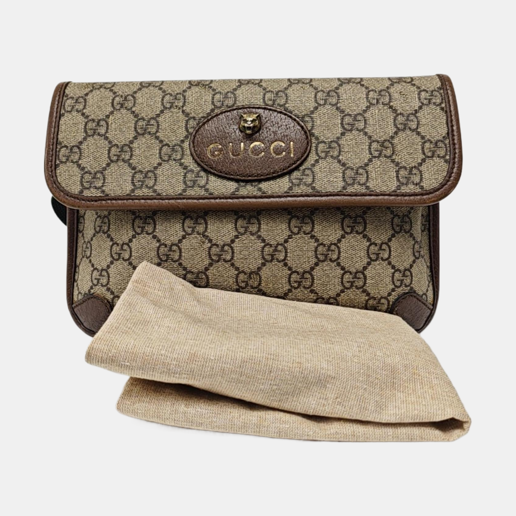 Neo Vintage Monogram Coated Canvas Beige