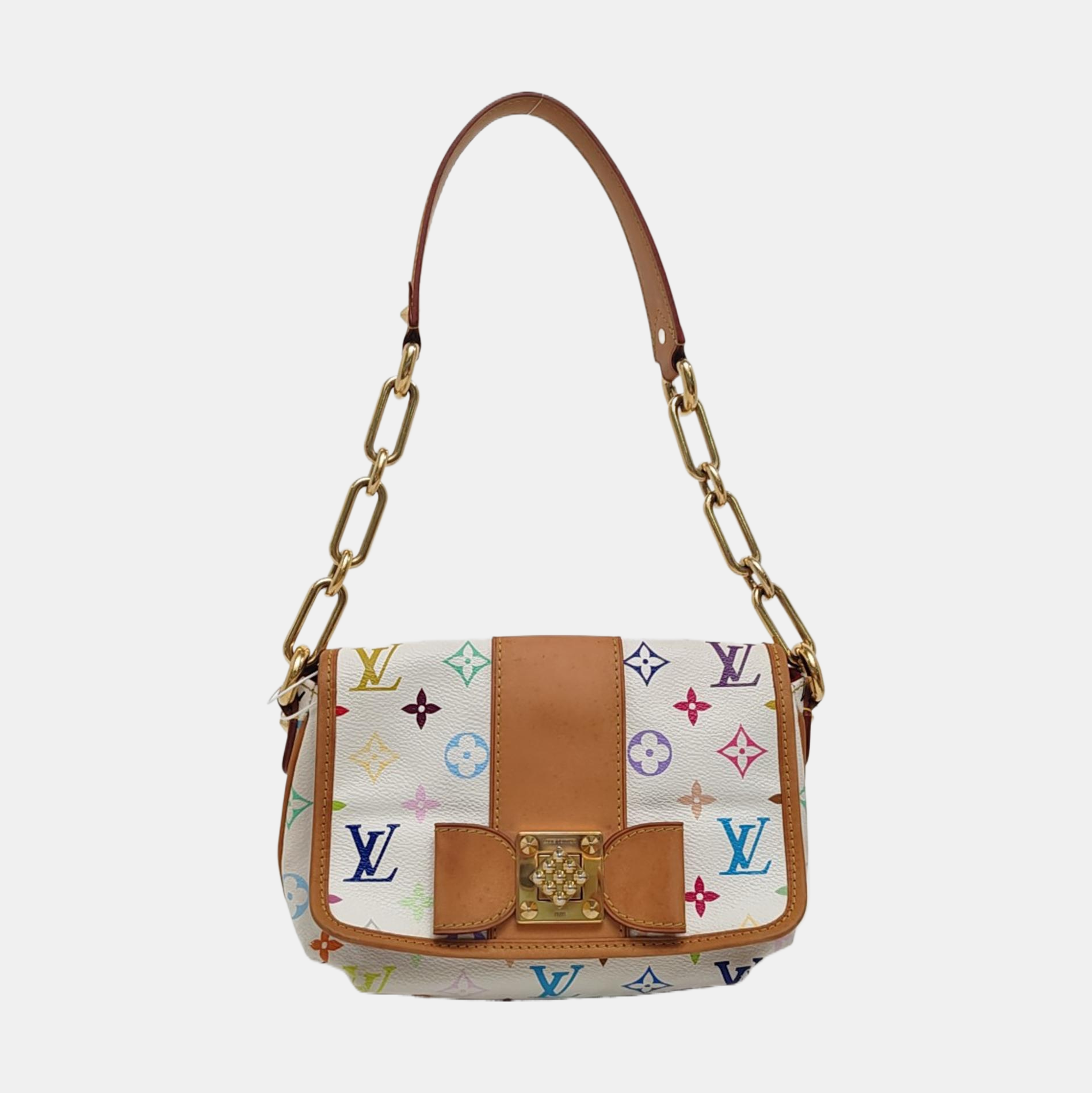 LV × TM ANNIE Monogram Coated Canvas White