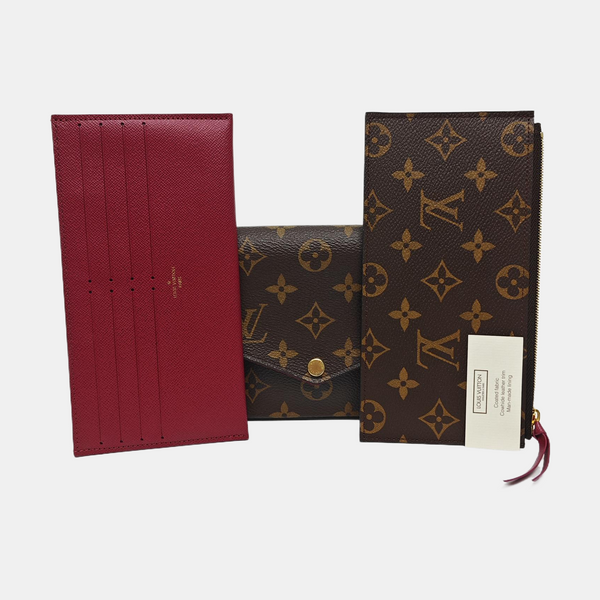 FÉLICIE Monogram Coated Canvas Brown