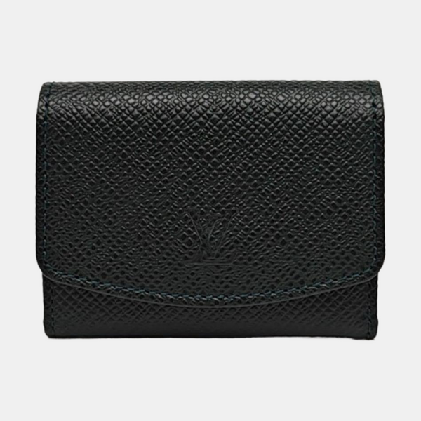 ELISE Calfskin Green Card Holder