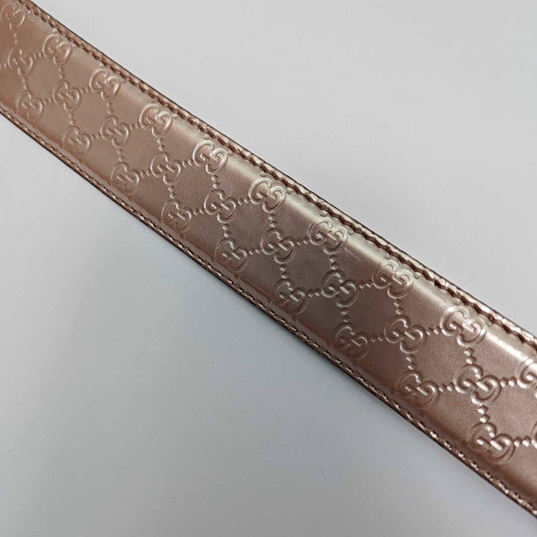 Leather Belt Red