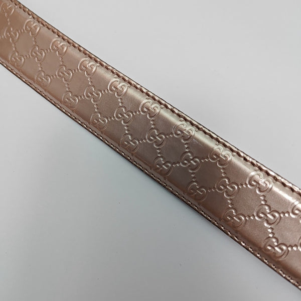 Leather Belt Red