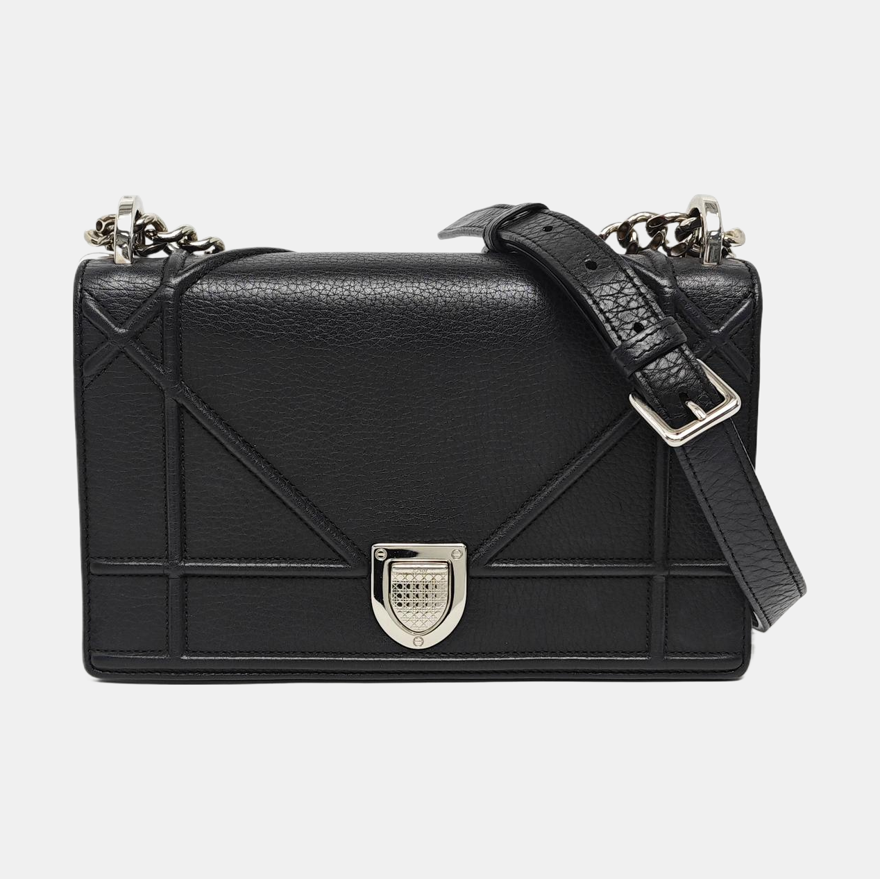 Diorama Small Calfskin Black