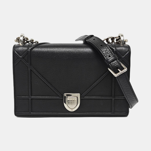 Diorama Small Calfskin Black