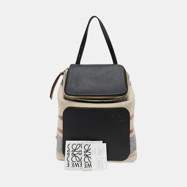 Fabric Backpack Multicolor