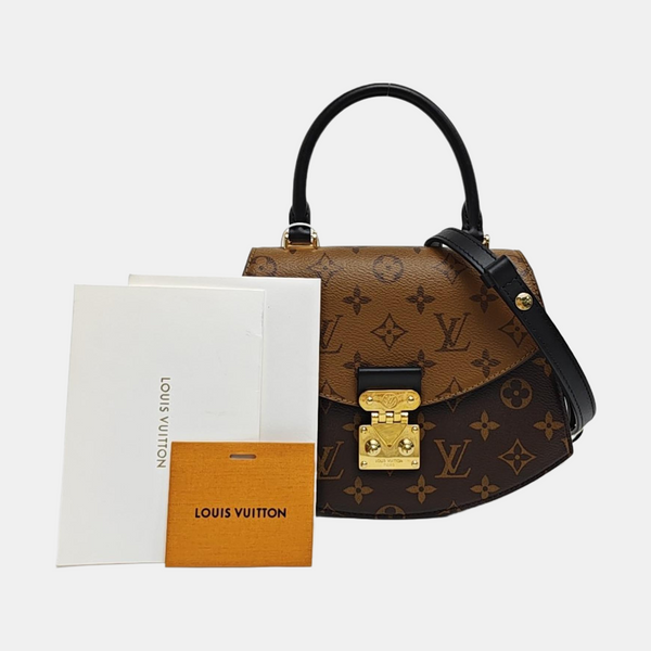 EDEN Monogram Coated Canvas Brown