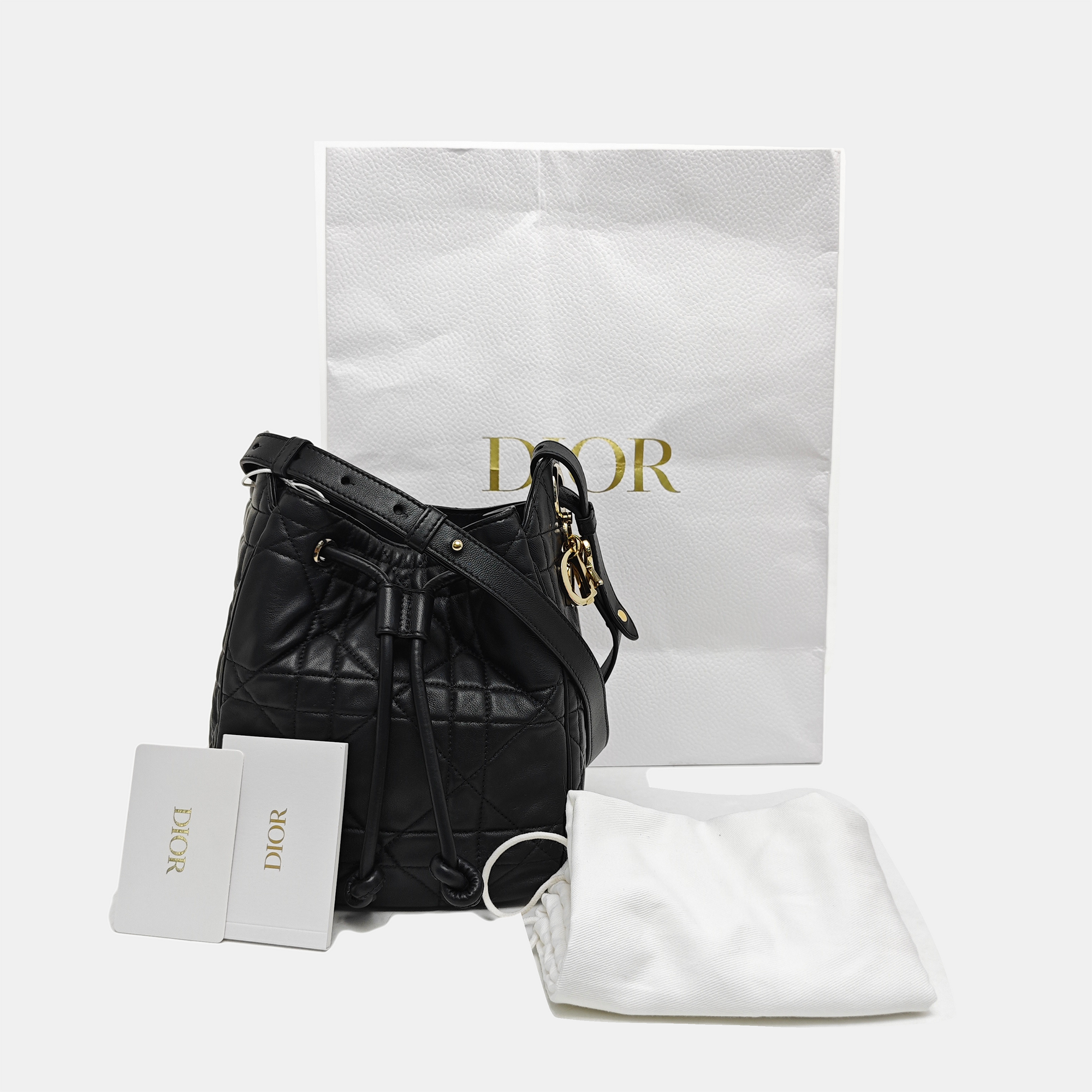 Motion Small Cannage Lambskin Black