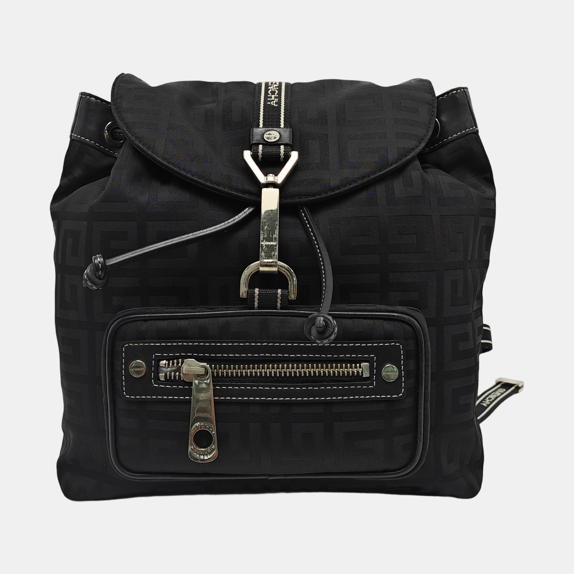 Nylon Backpack Black