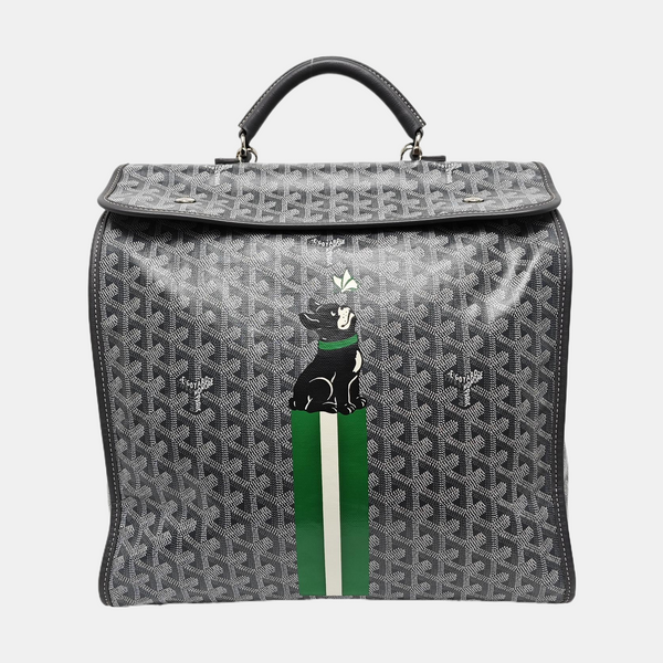 Saint Léger Coated Canvas Gray