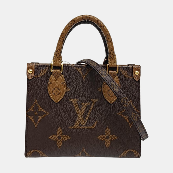 ONTHEGO BB Monogram Coated Canvas Brown