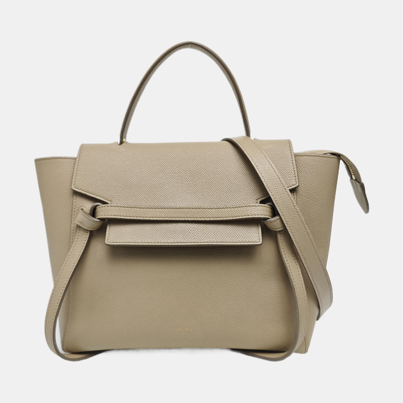 BELT Micro Calfskin Beige