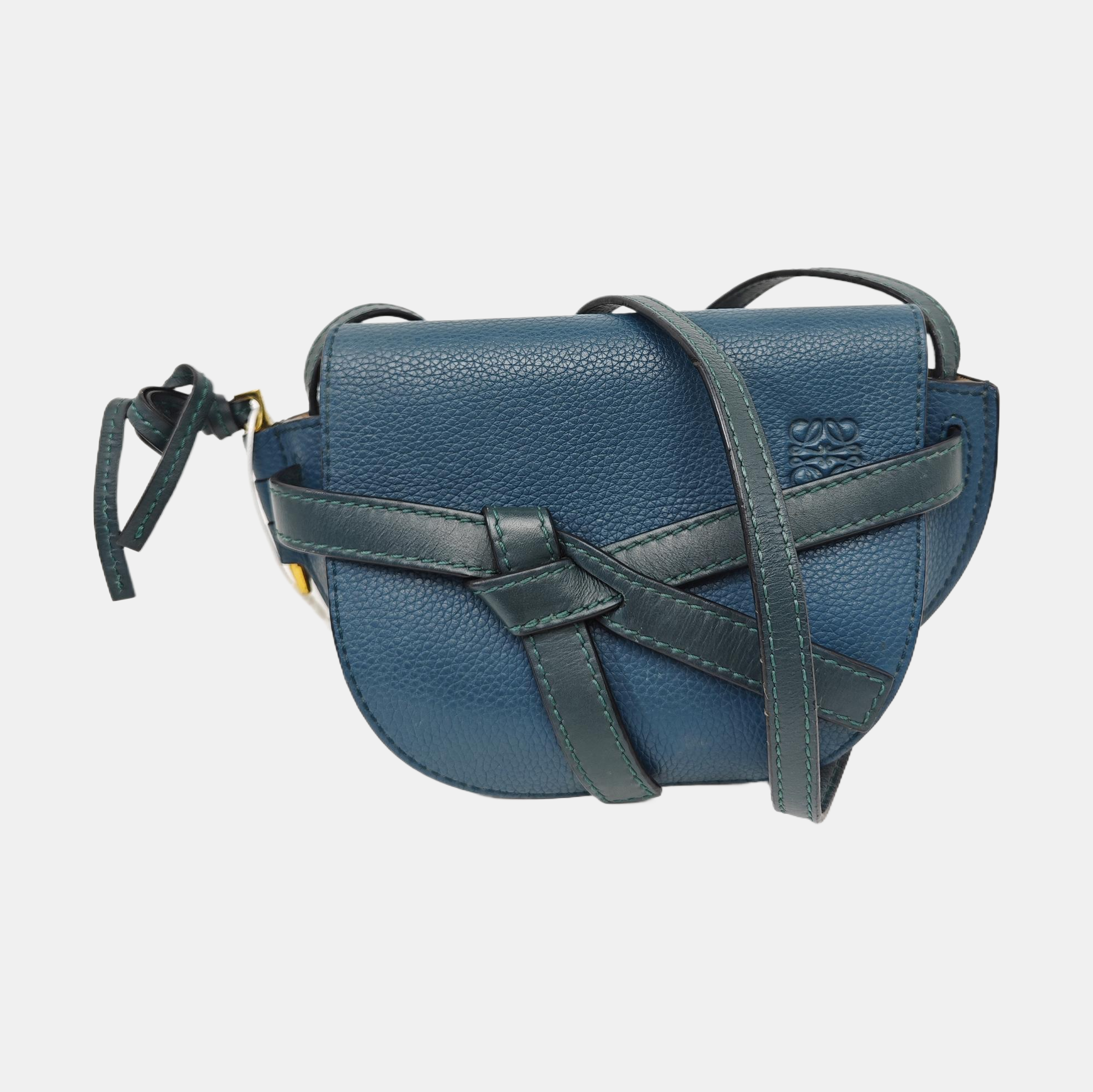 Gate Mini Calfskin Blue