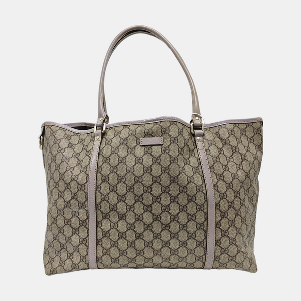 Monogram Coated Canvas Beige