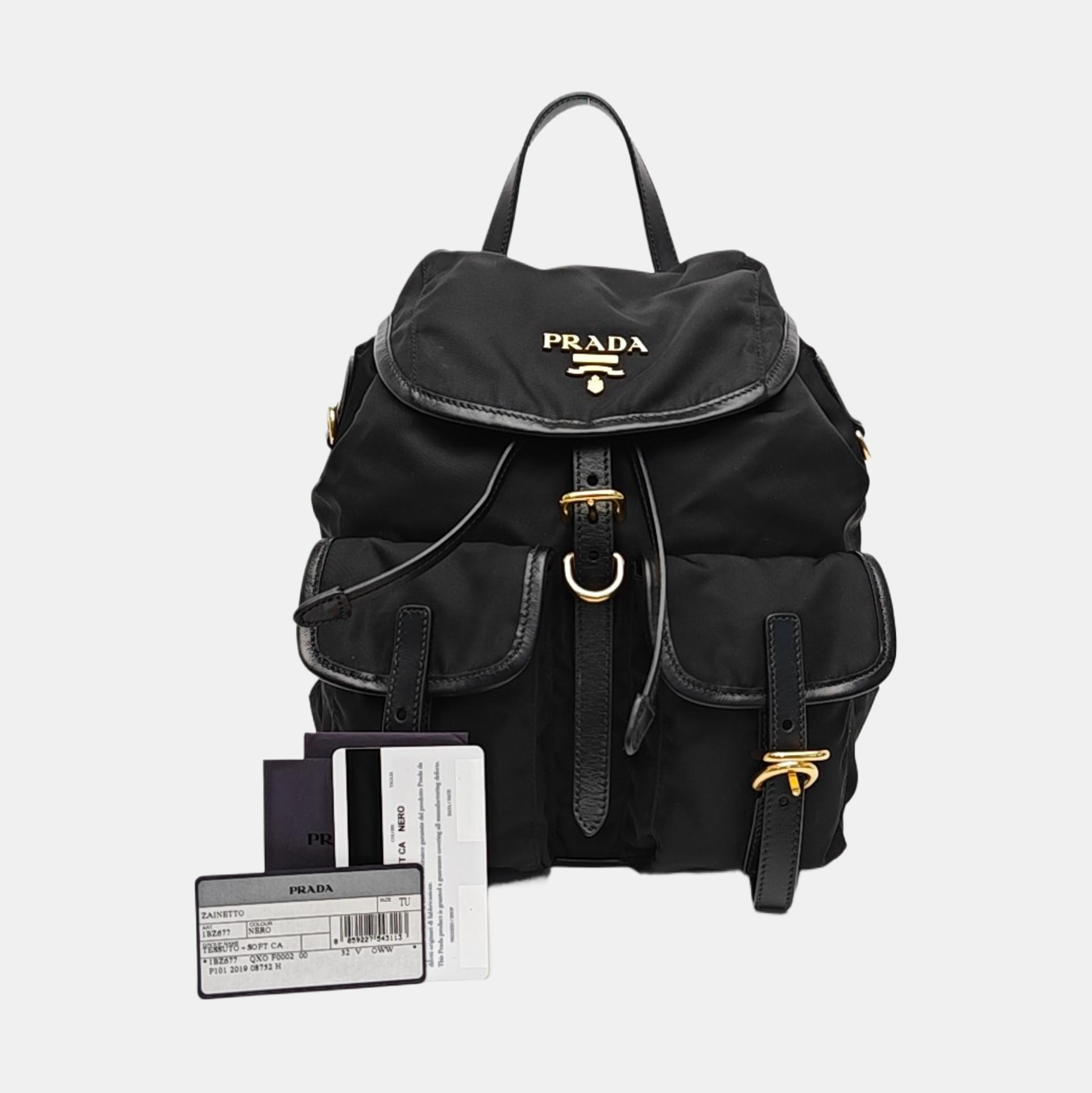 Vela Small Nylon Black