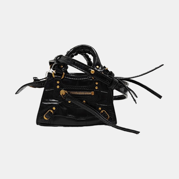 Neo Classic Nano Calfskin Black