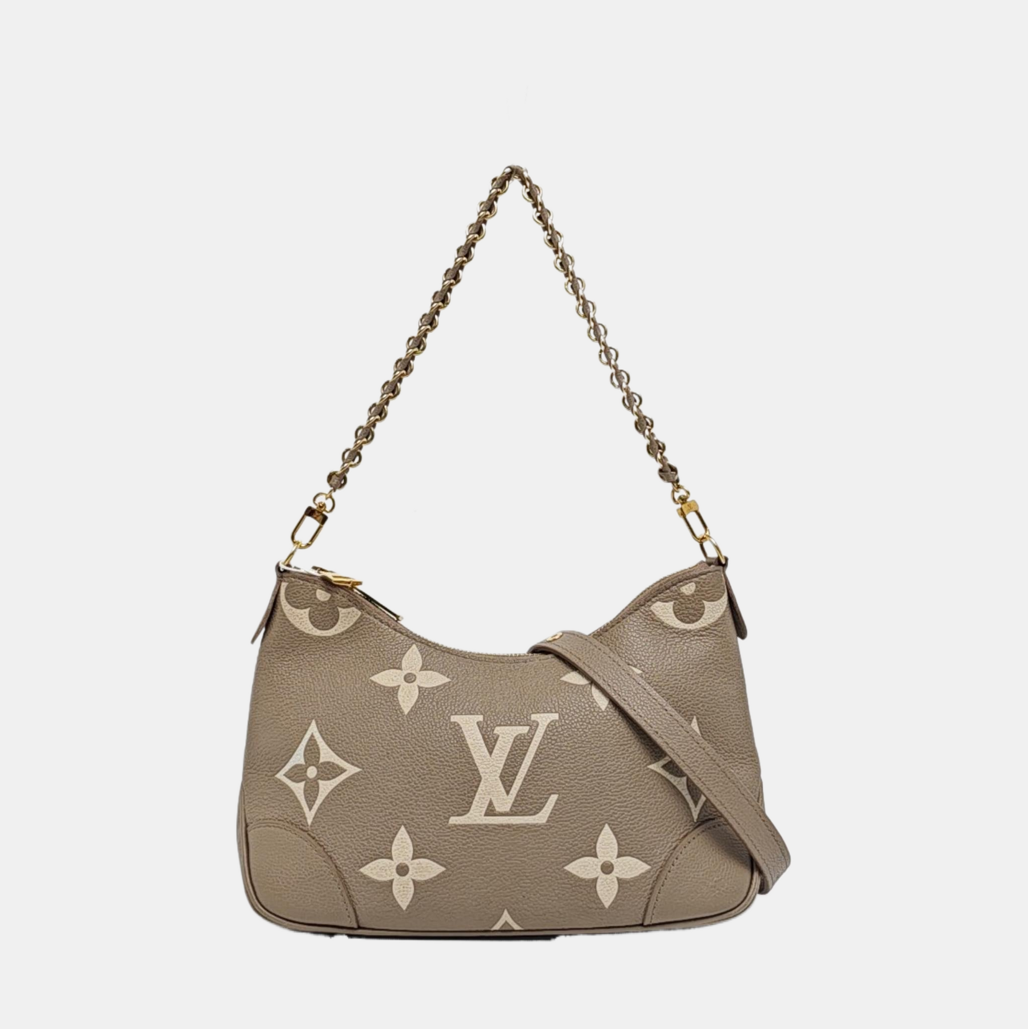 BOULOGNE Monogram Calfskin Gray