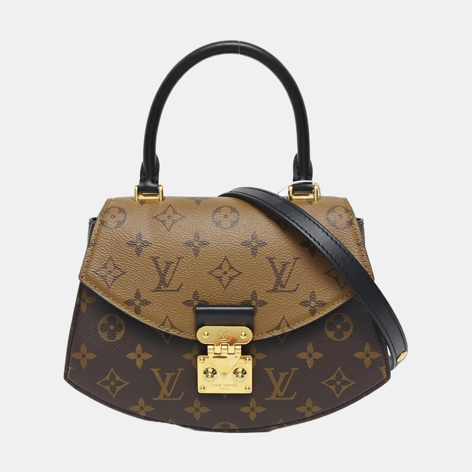 EDEN Monogram Coated Canvas Brown