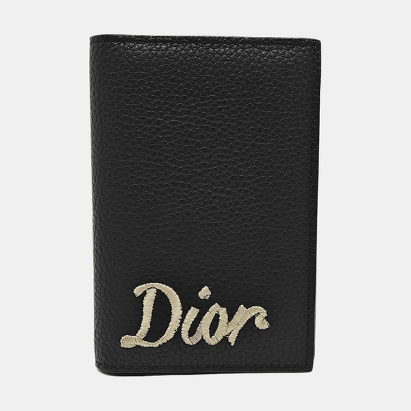 Calfskin Card Holder Black