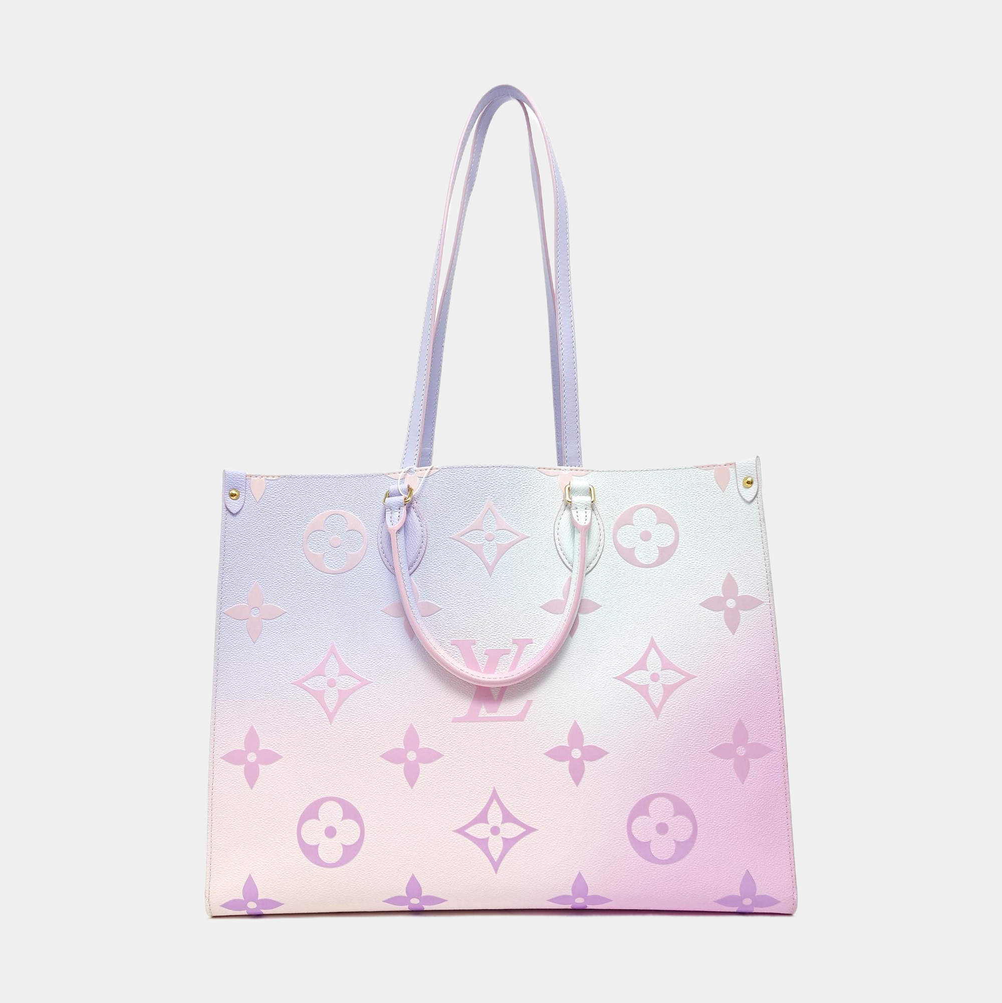 ONTHEGO GM Monogram Coated Canvas Multicolor