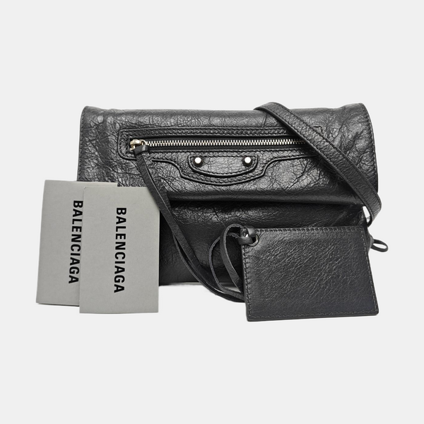 Classic City Mini Lambskin Gray