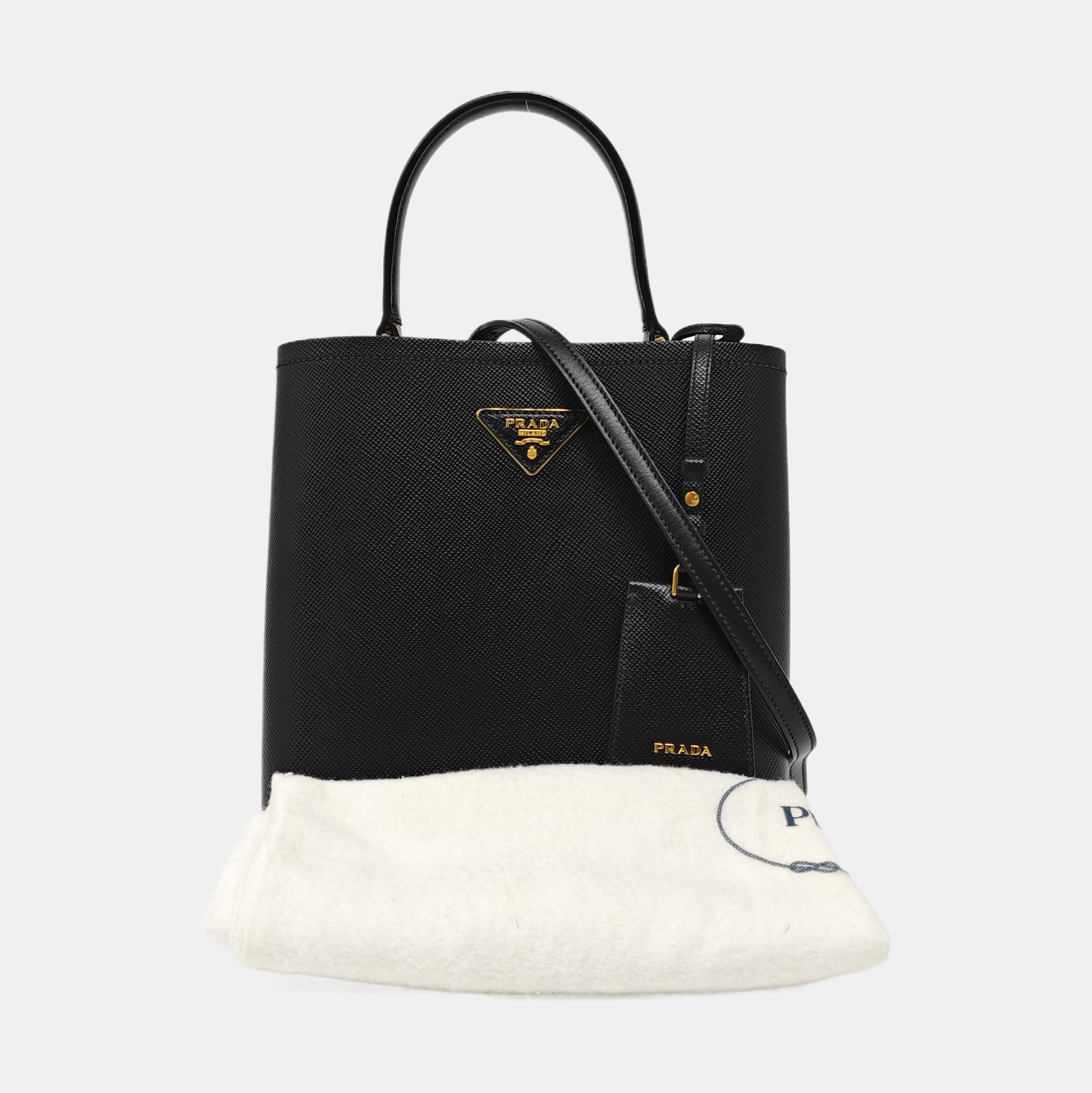 Panier Small Calfskin Black