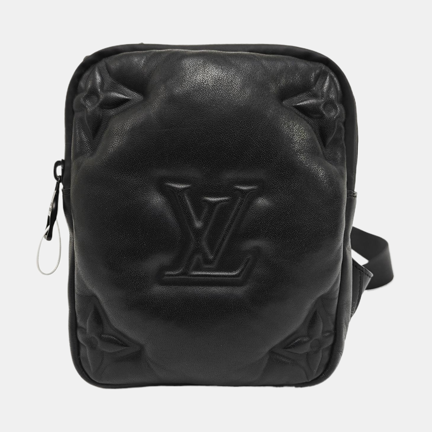 Monogram Lambskin Belt Bag Black