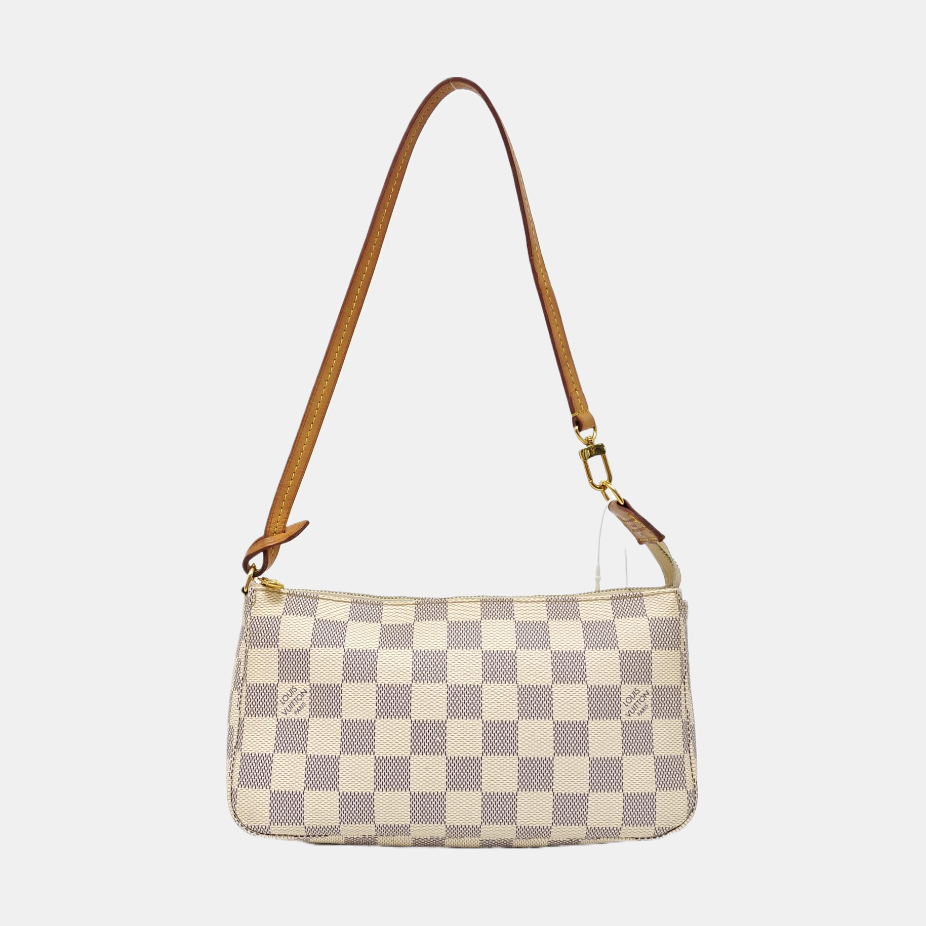 ACCESSOIRES GM Damier Azur Coated Canvas White