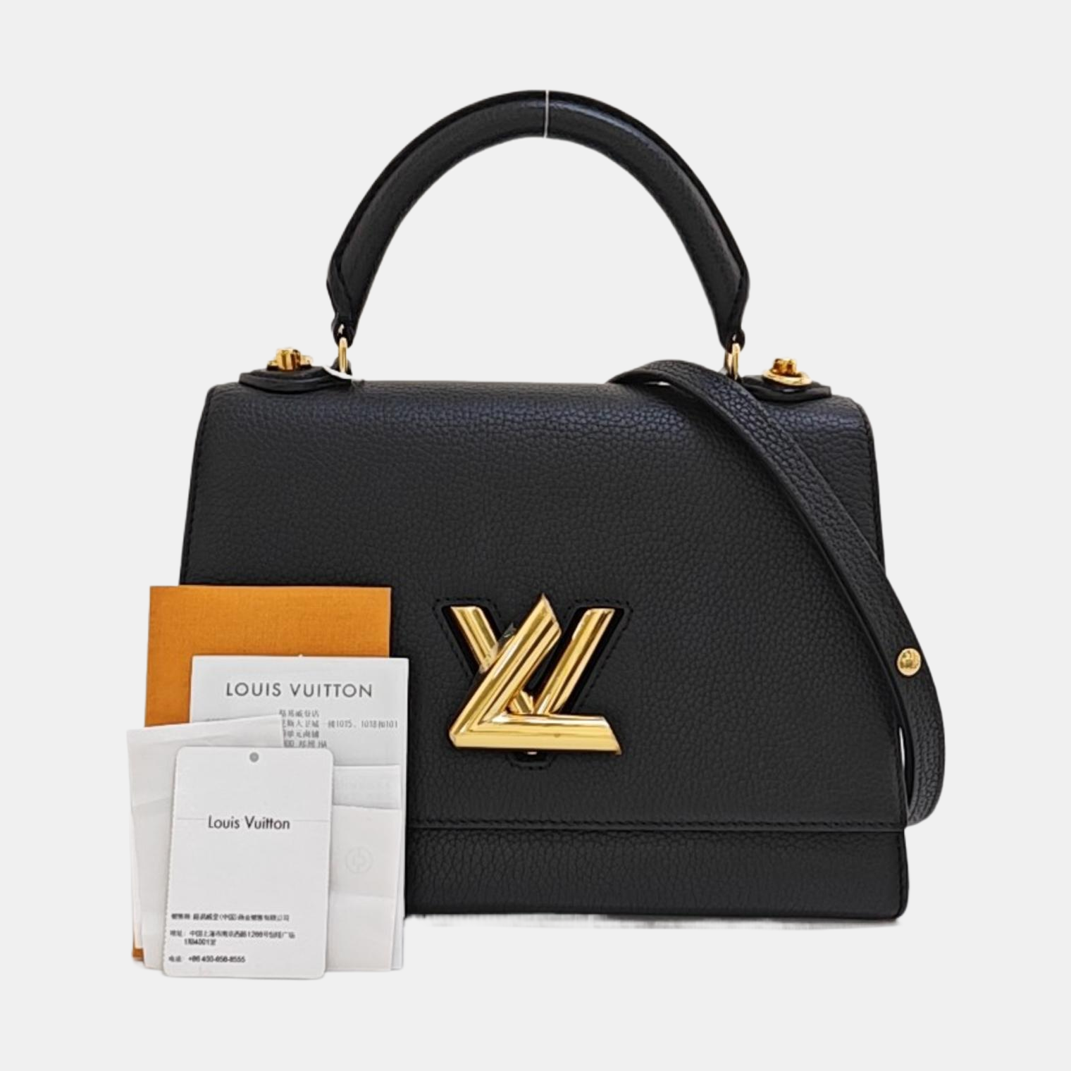 TWIST Calfskin Black