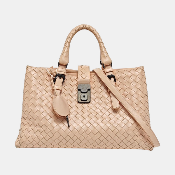 Authenticated pre-owned  Roma Calfskin Pink - Shoulder Bag at Looply
