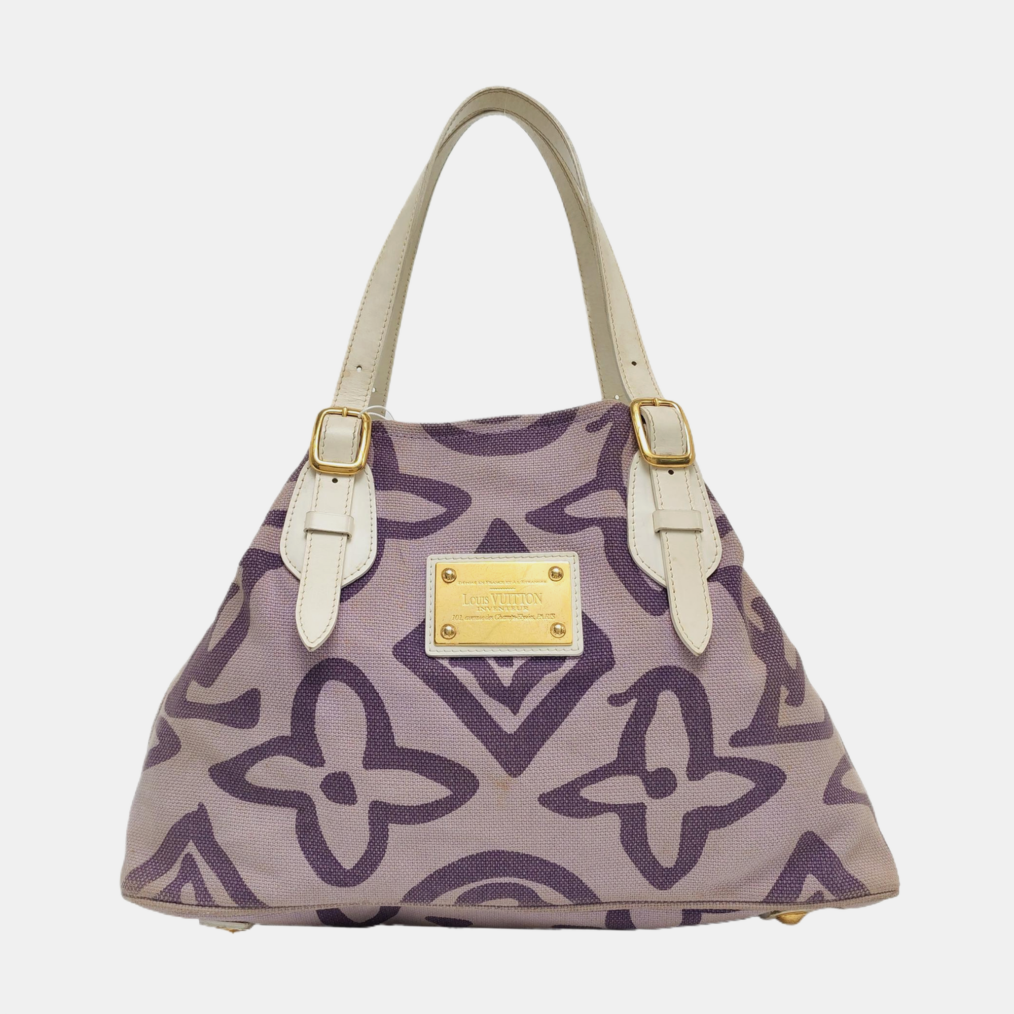 TAHITIENNE CABAS MM Monogram Canvas Purple