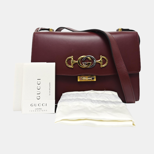 Zumi Small Calfskin Red