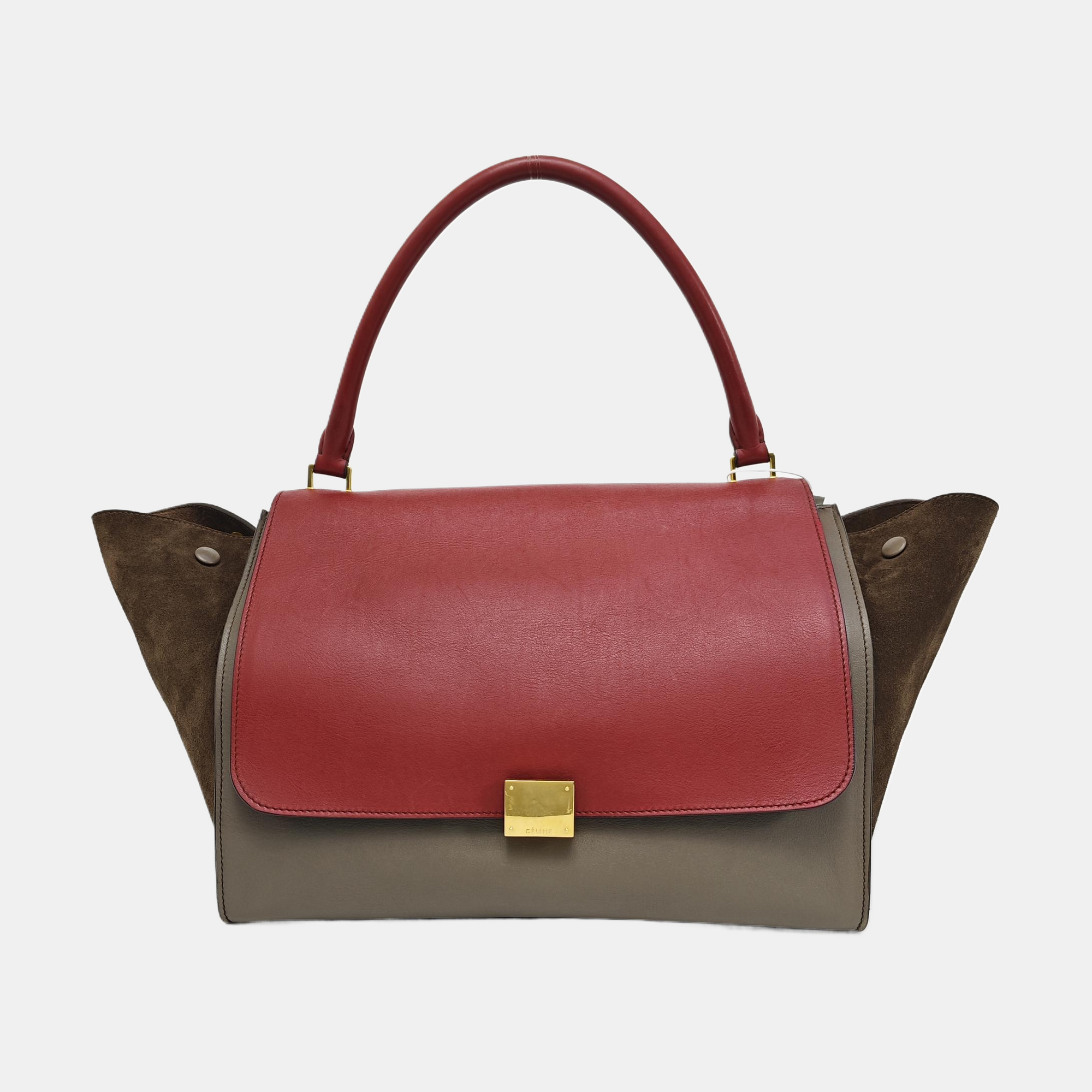 TRAPEZE Medium Calfskin Multicolor