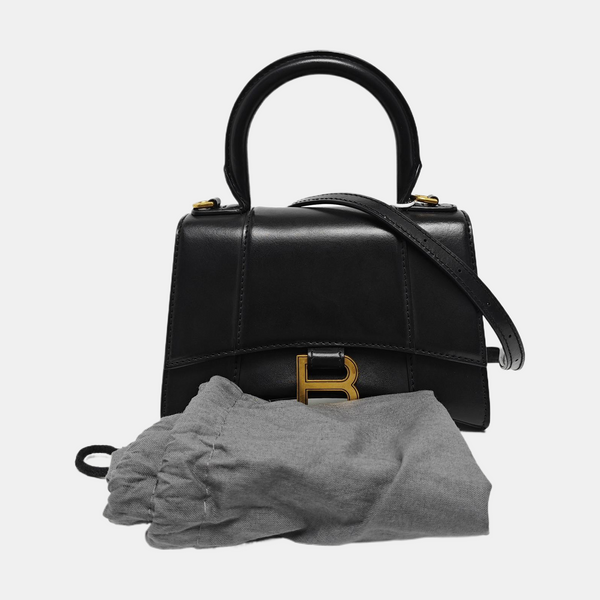 Hourglass XS Calfskin Black