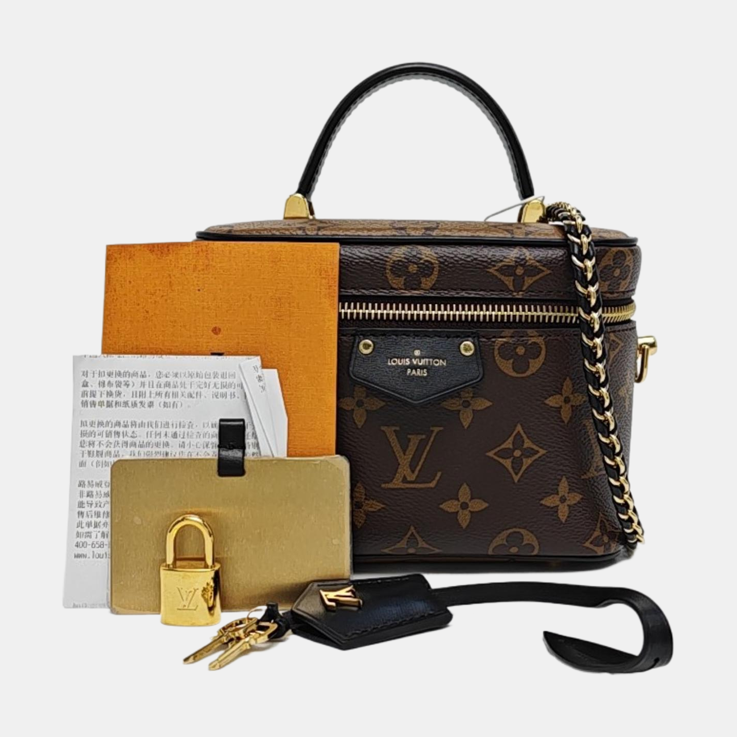 VANITY PM Monogram Coated Canvas Brown