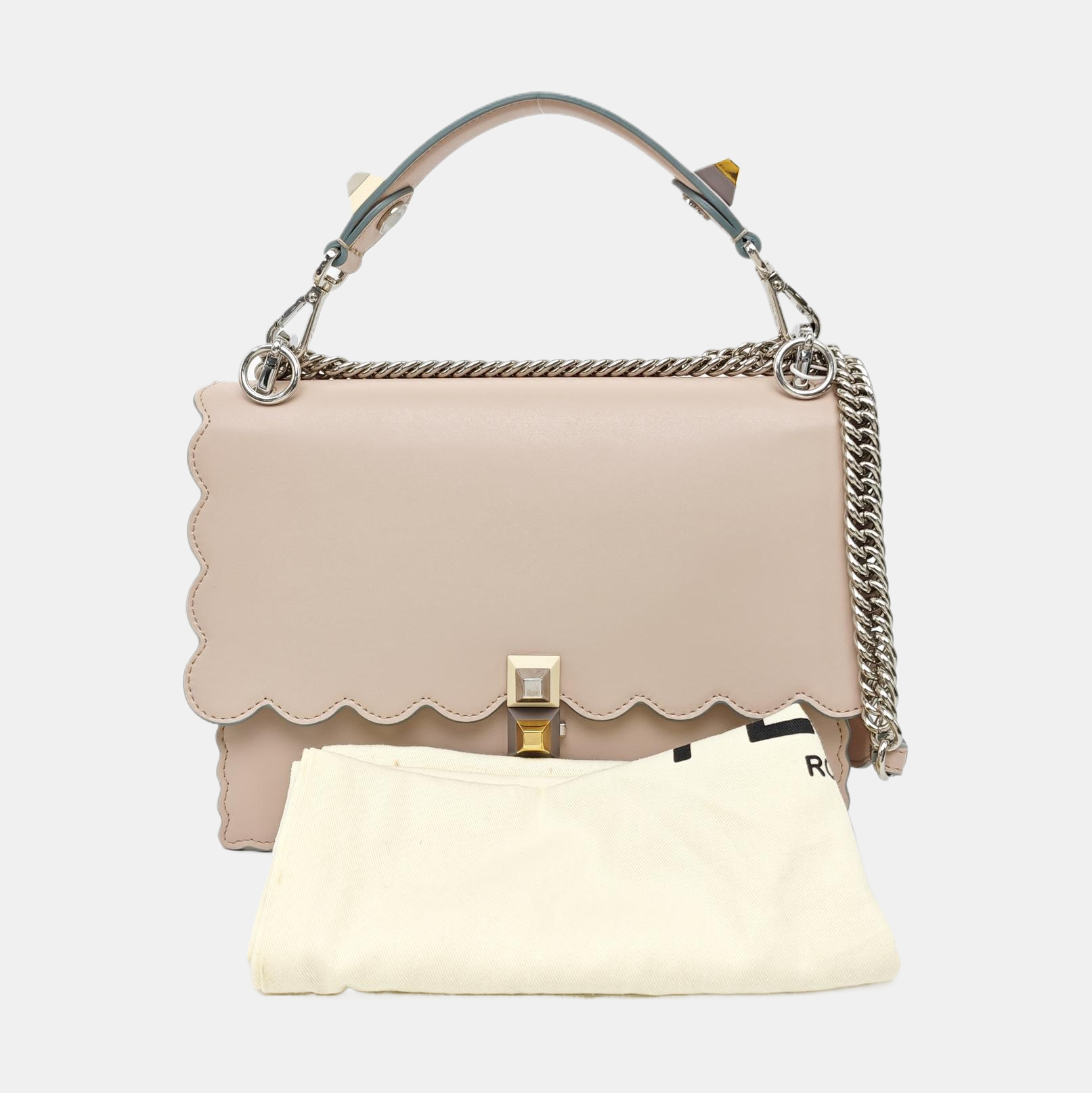 Kan I Medium Calfskin Pink