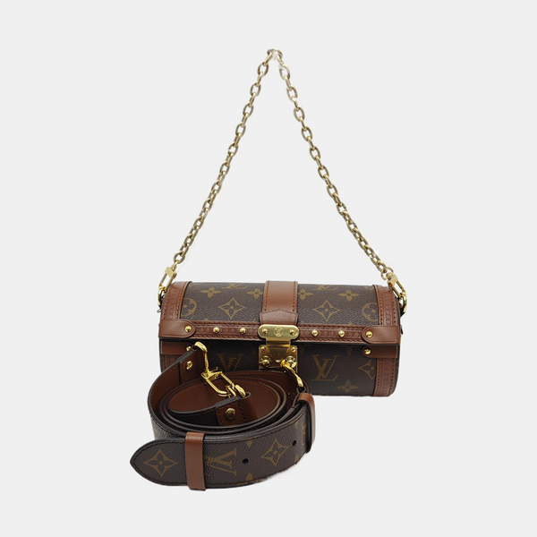 PAPILLON 19 Monogram Coated Canvas Brown