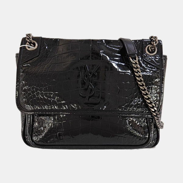 NIKI Medium Calfskin Black