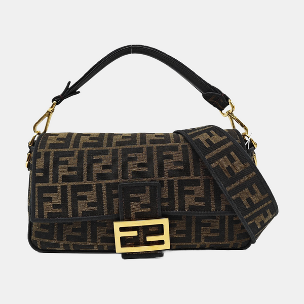 Baguette Medium Canvas Brown