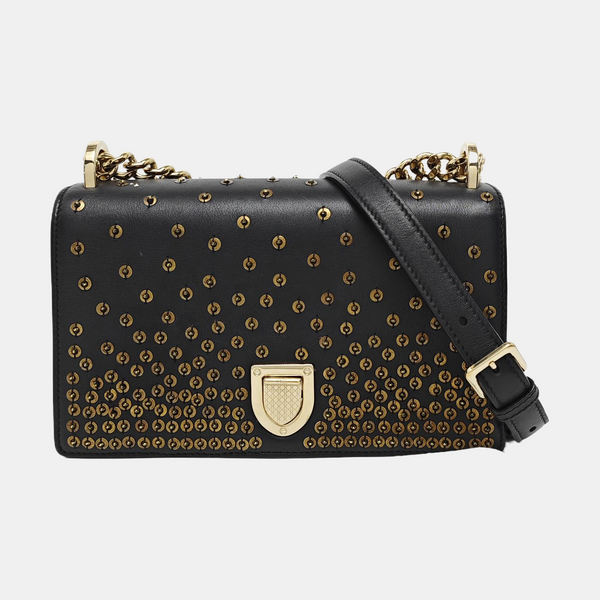 Diorama Small Lambskin Black