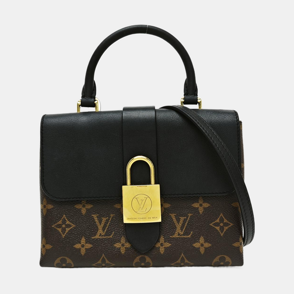 LOCKY BB Monogram Coated Canvas Brown