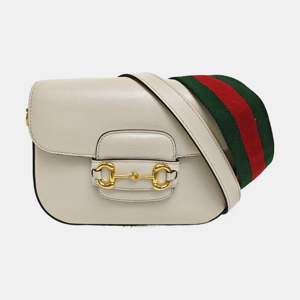 Horsebit 1955 Mini Calfskin White