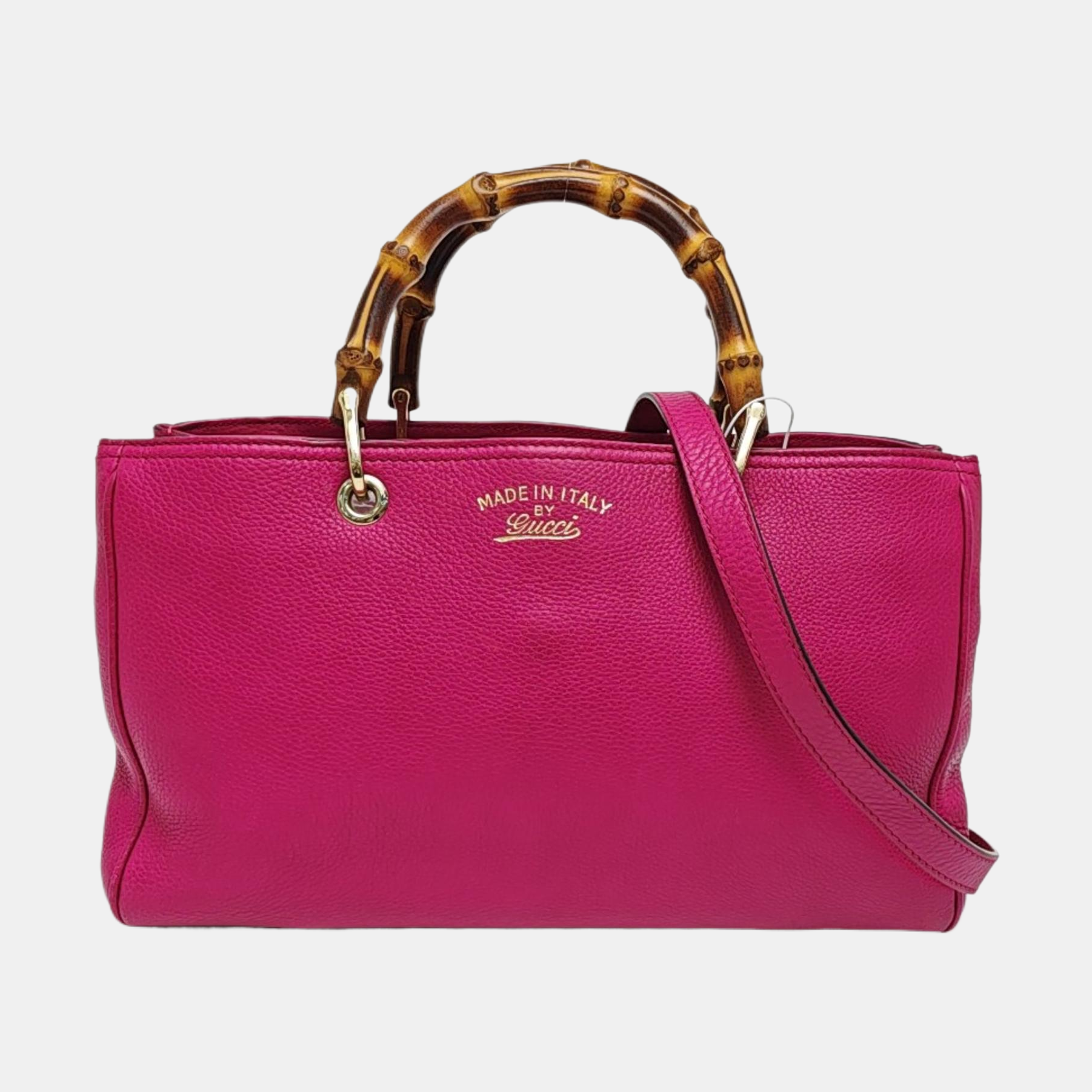 Bamboo 1947 Medium Calfskin Pink
