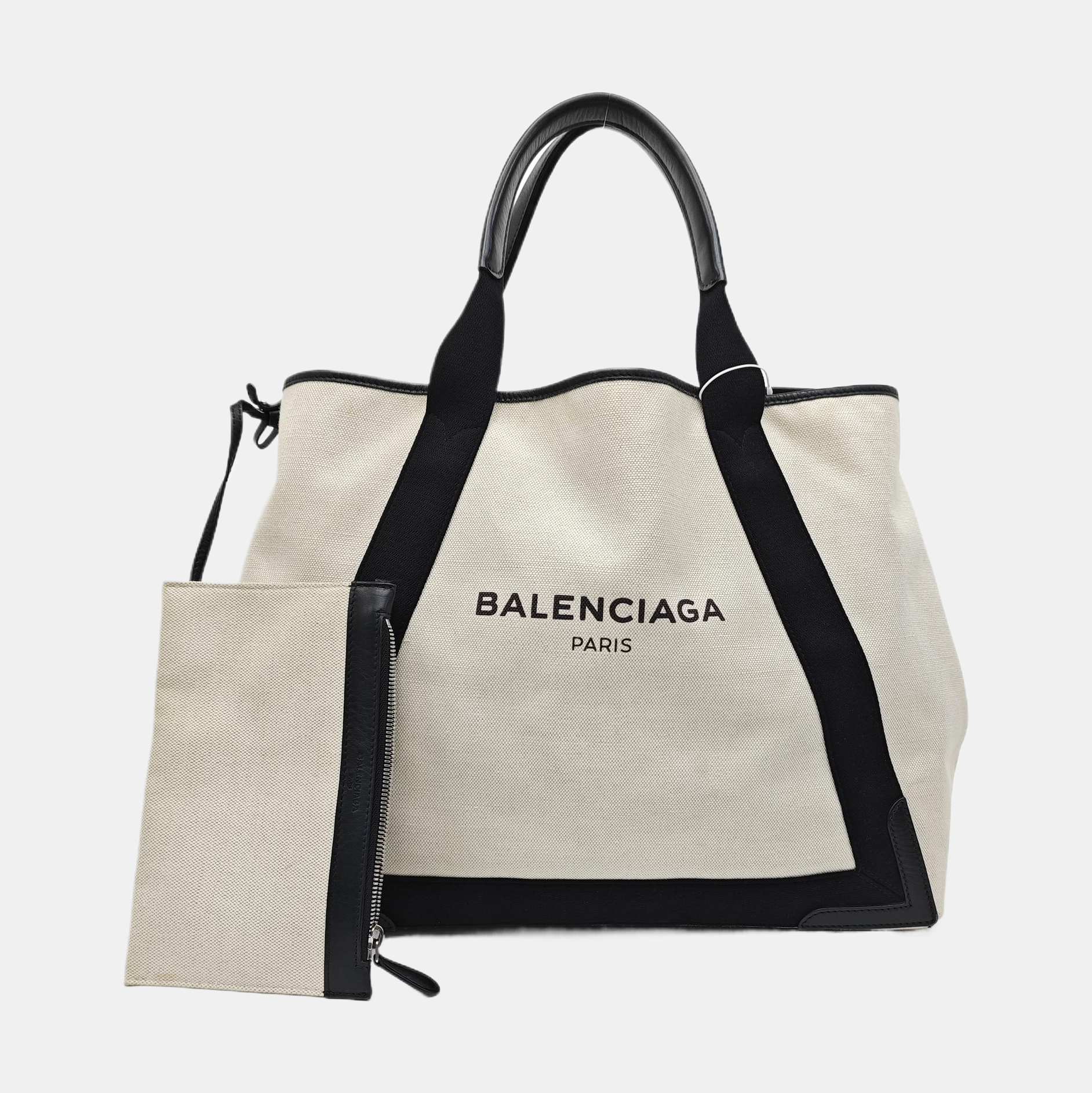 Navy Canvas White
