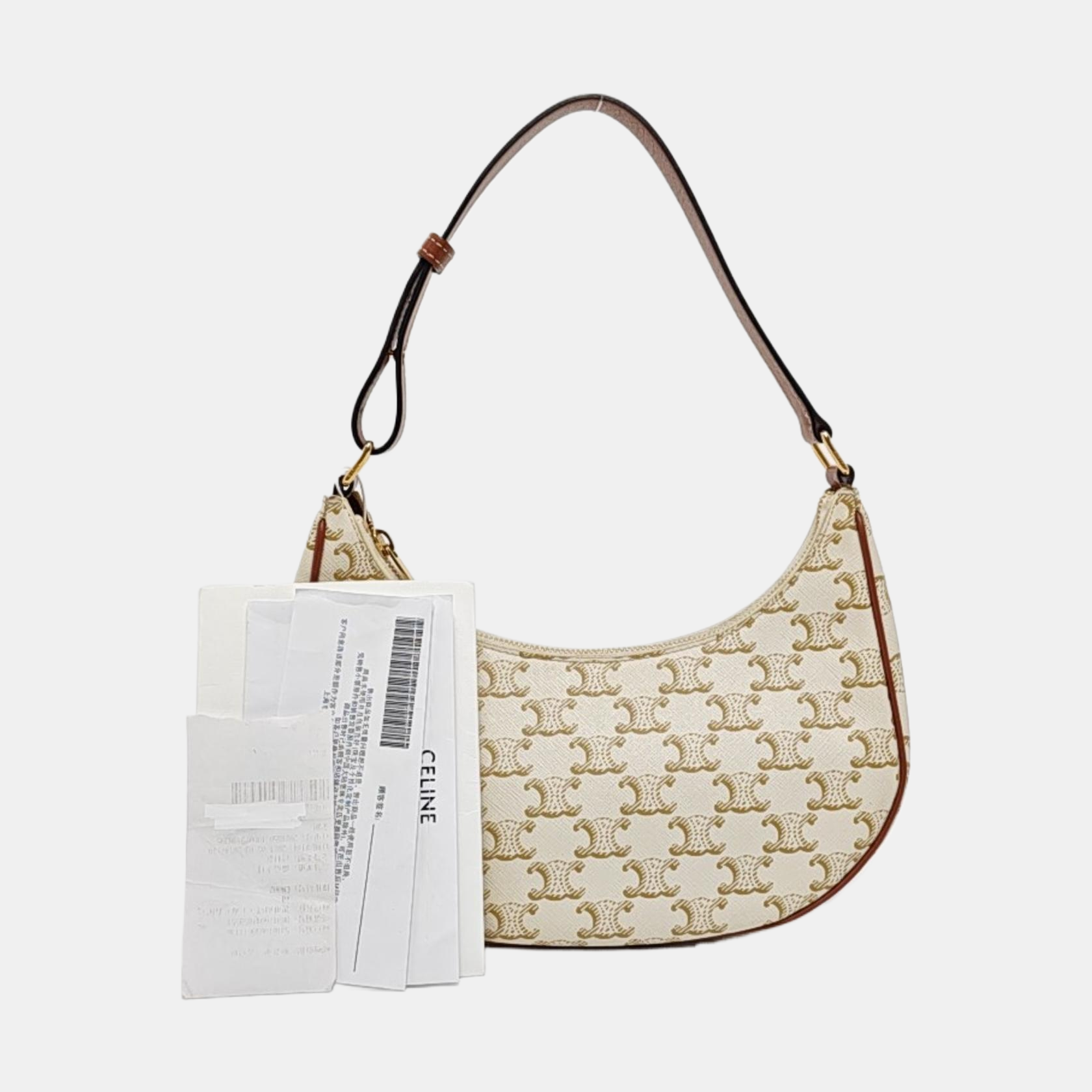 AVA Medium Coated Canvas Beige