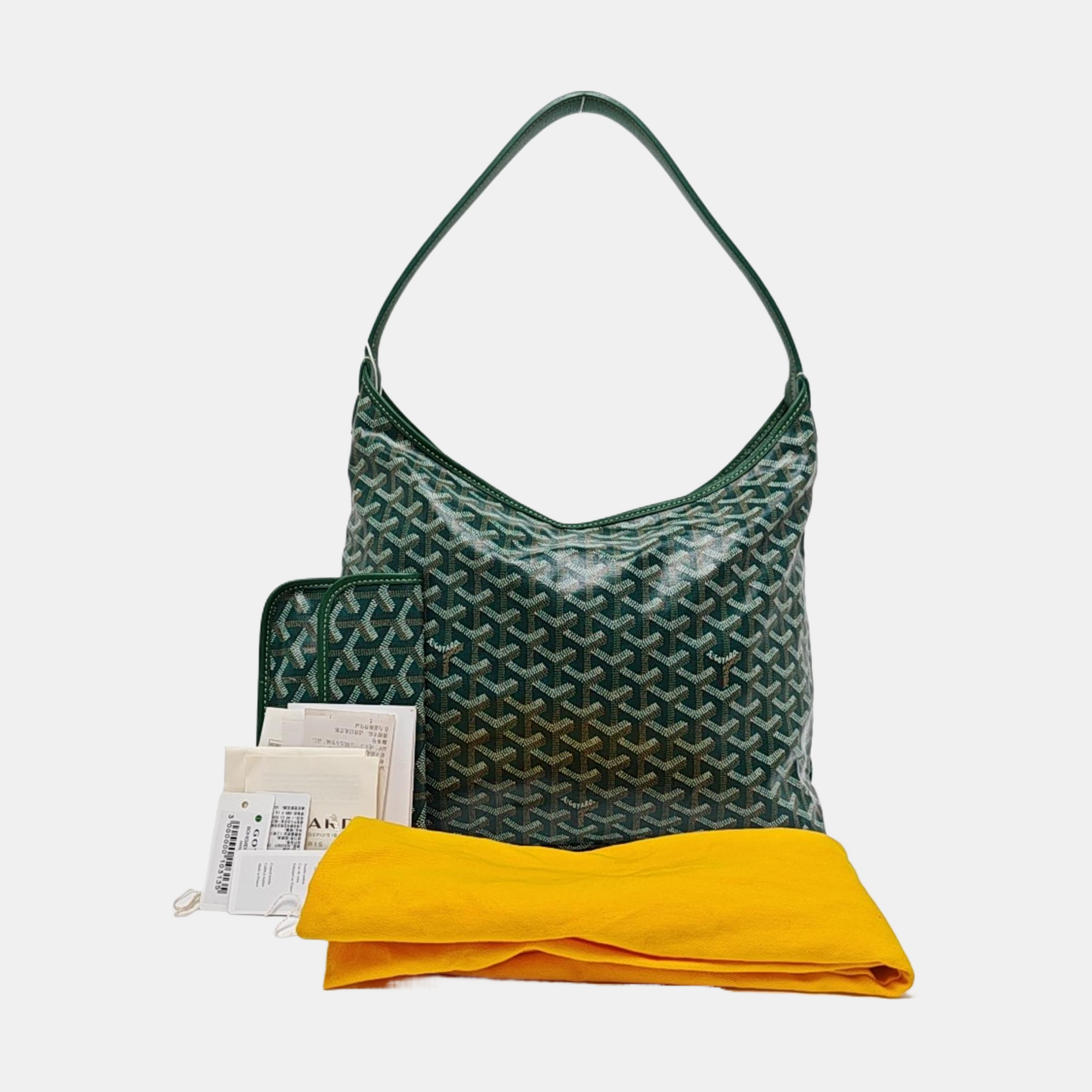 Hobo Coated Canvas Green
