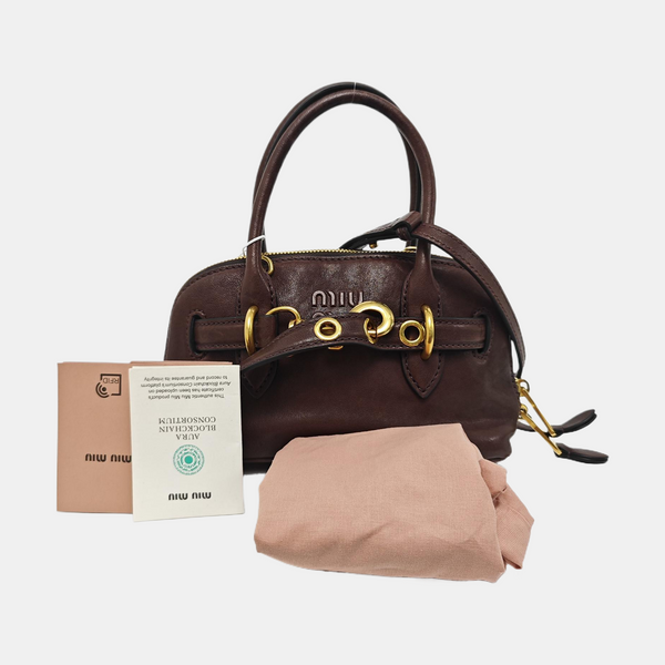 Aventure Mini Lambskin Brown