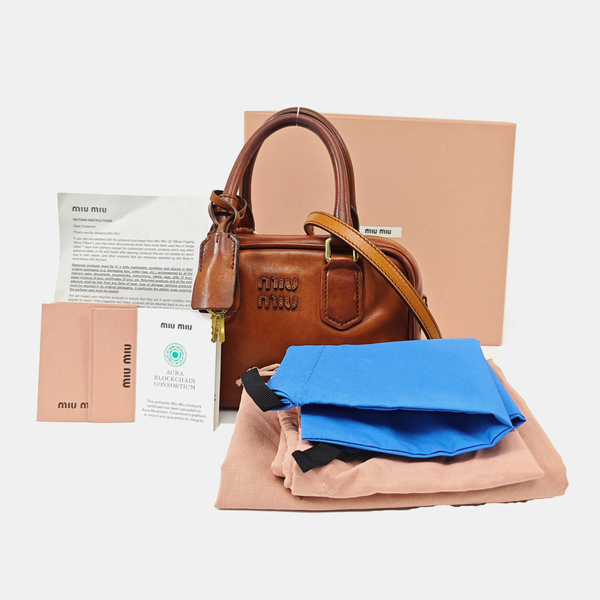 Arcadie Mini Calfskin Brown