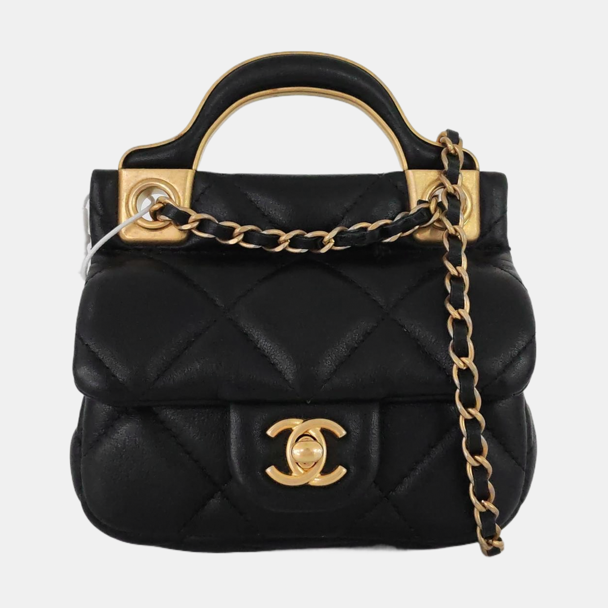 Quilted Calfskin Black