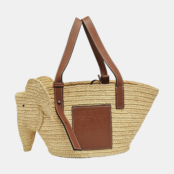 Basket Small Straw Beige